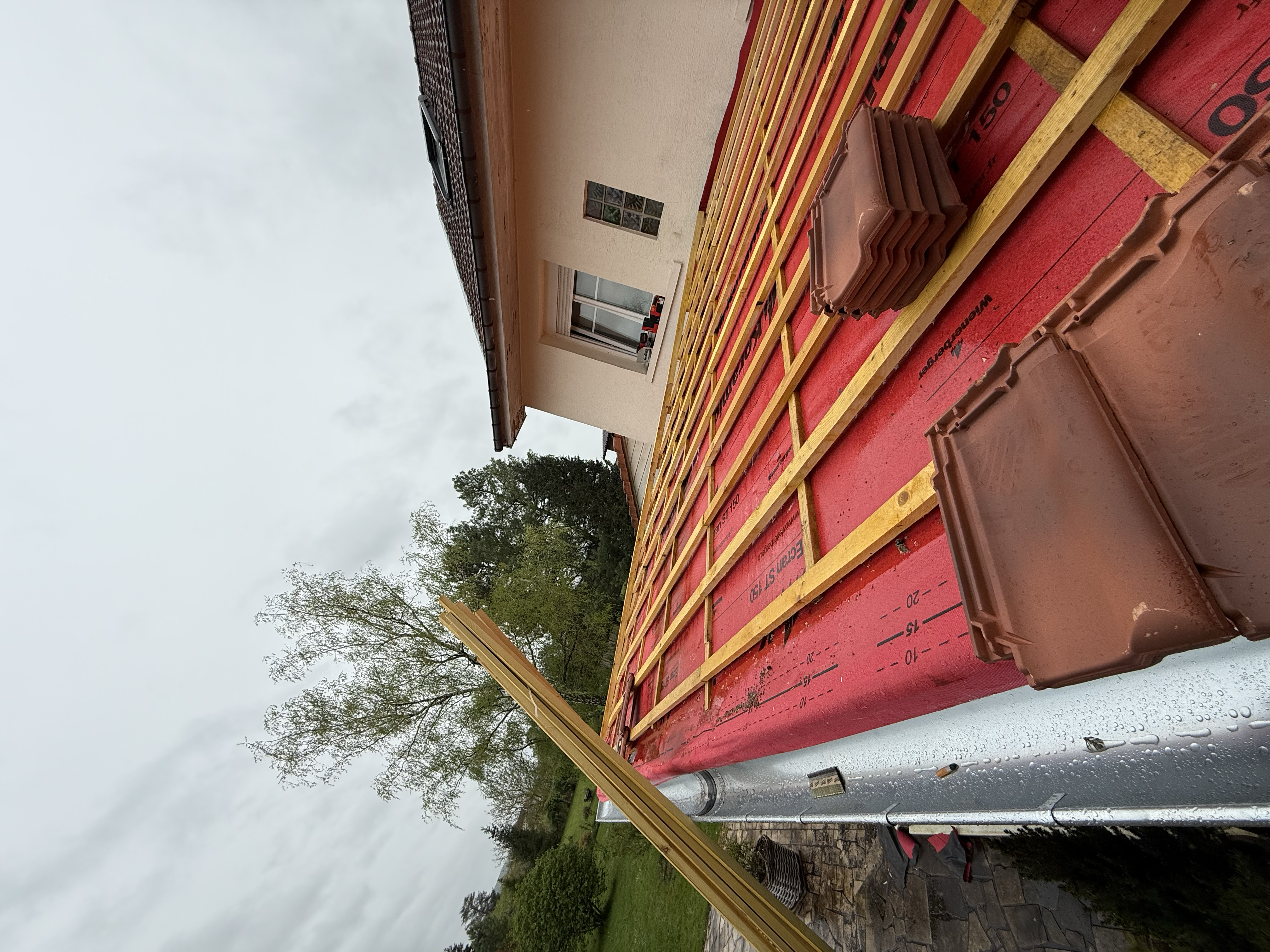 Chantier toiture J2B Couverture Grand Est